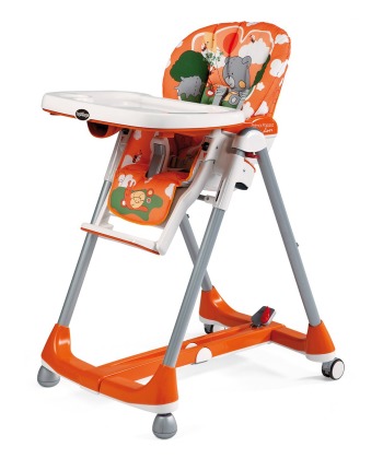 Peg Perego hranilica za bebe (stolica za hranjenje) Prima Pappa Dinner Theo arancio