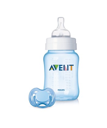 Avent Gift Set Flasica Varalica Plava