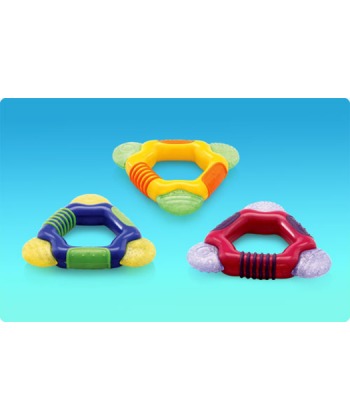 Nuby glodalica za bebe sa hladnim gelom triangl 3 meseca +