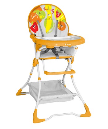 Lorelli Bertoni hranilica za bebe (stolica za hranjenje) Bravo orange fruits