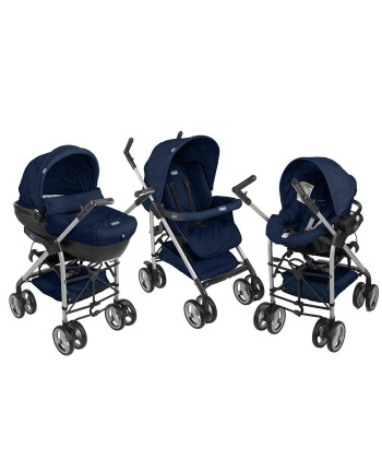 Chicco kolica za bebe 3 u 1 Sprint bluewave teget