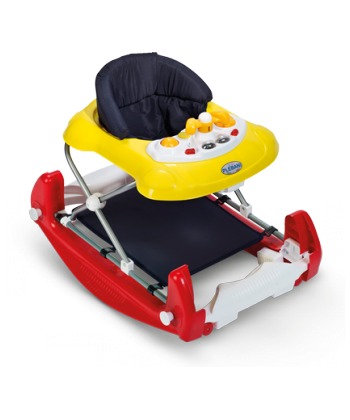 Plebani dubak za bebe za prohodavanje Monza crveni