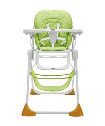 Chicco hranilica za bebe stolica za hranjenje Pocket Lunch jade zelena