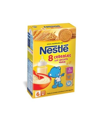 Nestle cerealije 8 zitarica i keks 600 g 6 meseci +