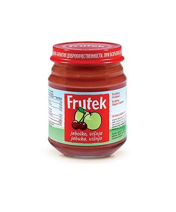 Frutek kasica za bebe i decu od jabuke i visnje 120 g