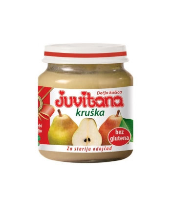 Juvitana kasica za bebe i decu od kruske 128 g