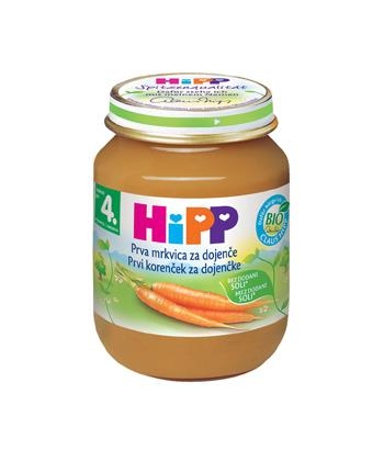 Hipp kasica za bebe i decu od mlade sargarepe 125 g
