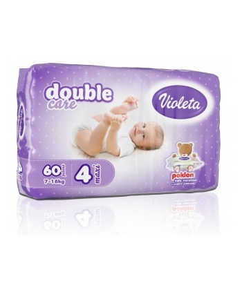 Violeta pelene za bebe i decu jumbo 4 maxi 7 - 18 kg 60 kom