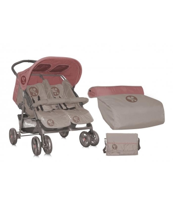 Lorelli Bertoni Kolica za blizance Twin BEIGE TERRACOTTA