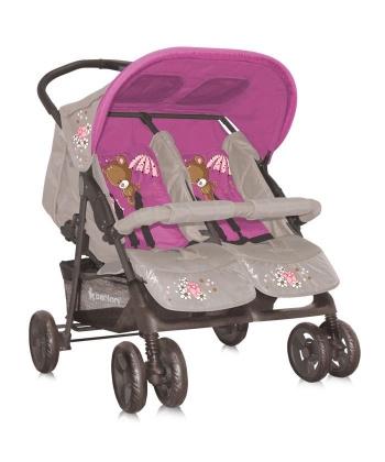 Lorelli Bertoni Kolica za blizance Twin Rose beige