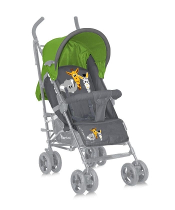 Lorelli Bertoni Kolica Fiesta + Zimska Navlaka Green Grey Safari