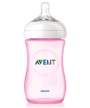 Avent flasica za bebe Natural PP Roza 260ml SCF694/17