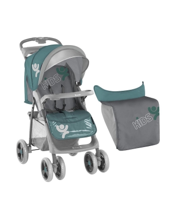 Lorelli Bertoni Kolica Foxy sa navlakom Green Grey Kids