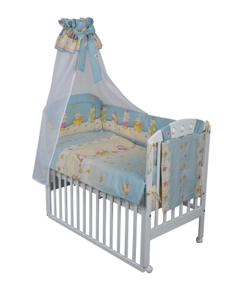 Textil komplet posteljine za bebe BE HAPPY