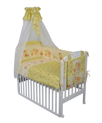 Textil komplet posteljine za bebe BE HAPPY