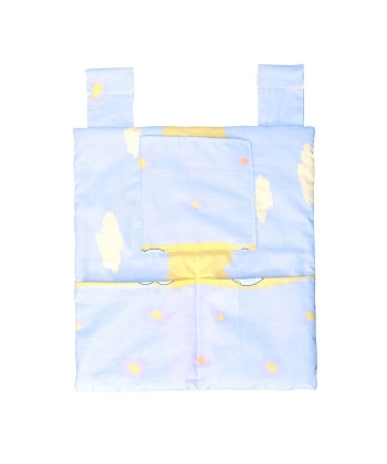Textil držač za bebine stvari za krevetac Baby Dream - Plava