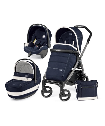 Peg Perego kolica 3 u 1 BOOK 51 RAM Silver JET POP UP XL Completo Modular RIVIERA
