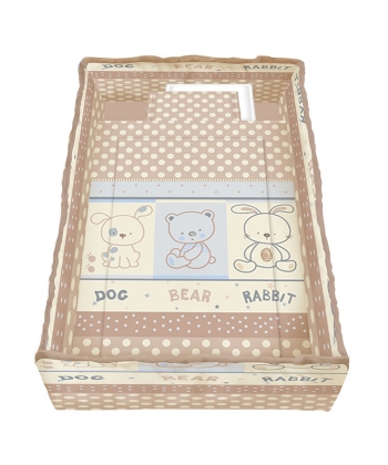 Bertoni Bebi posteljina za bebe set happy friends beige
