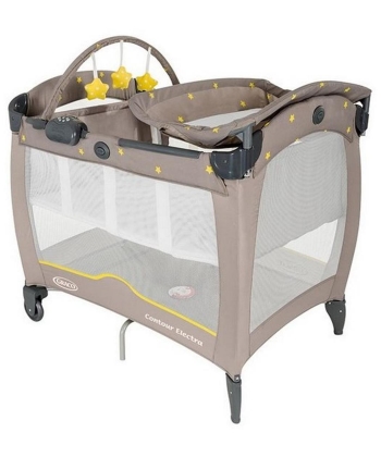 Graco prenosivi krevetac Countour Elektra Neon Sand