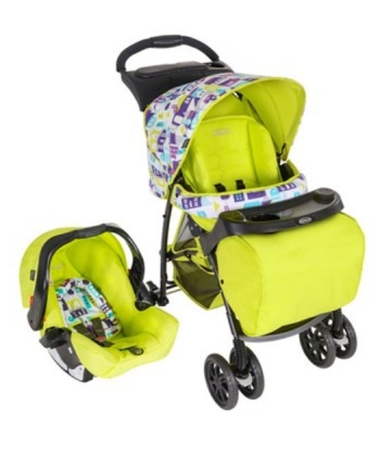 Graco duo sistem kolica+auto sediste Mirage TS toy town