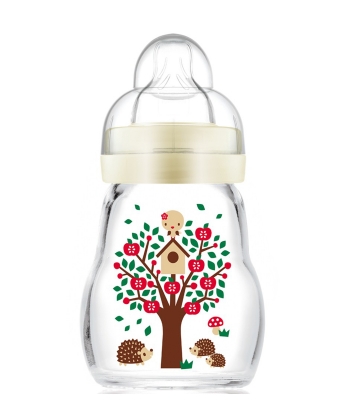 MAM staklena flasica silikon 170 ml