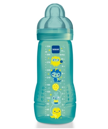 MAM plasticna flasica za bebe Baby bottle 330 ml silikon 4 meseca +