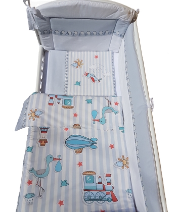 Textil komplet posteljine za bebe Roda
