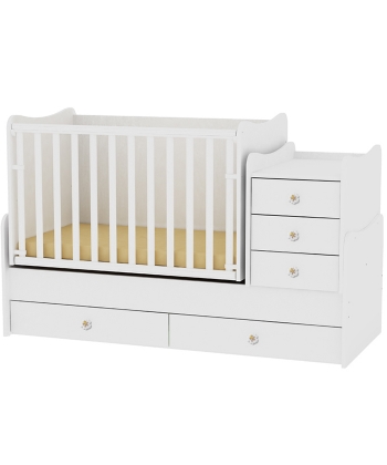 Lorelli Bertoni krevetac za bebe Maxi Plus White