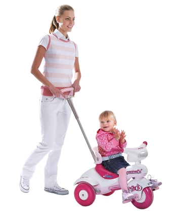 Peg Perego deciji tricikl Cucciolo Pink