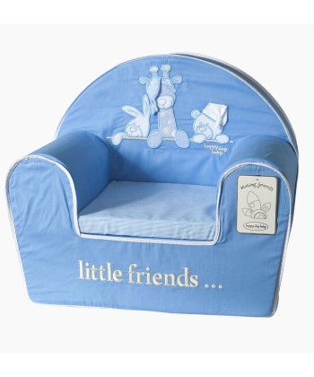 Tri Drugara foteljica za bebe plava