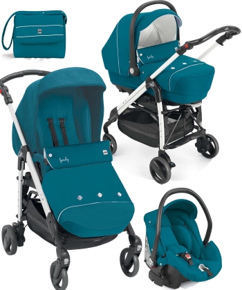 Cam kolica za bebe 3u1 Combi Family plava 845020.630 