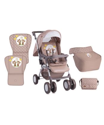Lorelli Bertoni Kolica za bebe Combi Beige Daisy Bears