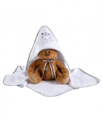 Klups Peskir za bebe 100x100 cm - Funny Zebra