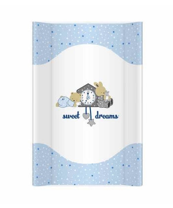 Klups tvrda podloga za presvlacenje beba 70 cm - Sweet Dreams Blue