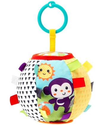 Infantino Discovery mekana lopta za bebe Ribbon & Chime - 115252