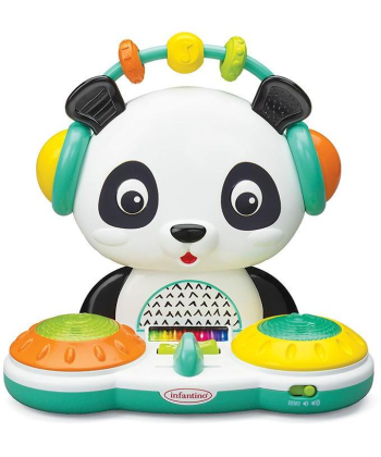 Infantino muzička i edikativna igračka za bebu Spin and slide Panda - 115110