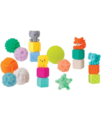 Infantino set gumene loptice i kocke - 22115390