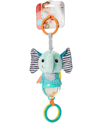 Infantino zvečka za bebe za kolica i auto sedišta Slon 22115262