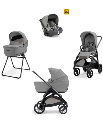 Inglesina kolica za bebe 3u1 Aptica Darwin Crystal Grey