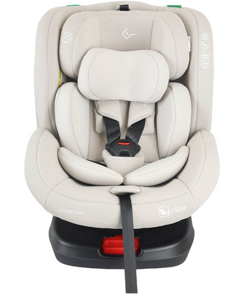 Jungle Adventure i-Size Isofix auto sedište za decu 40-150cm Beige