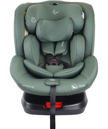 Jungle Adventure i-Size Isofix auto sedište za decu 40-150cm Green