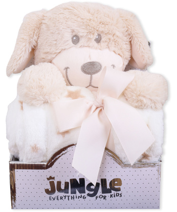 Jungle ćebe sa igračkom za bebe Kuca Bež 31002217