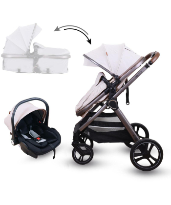 Jungle Cruze 2 Multy kolica za bebe 2 u 1 Beige