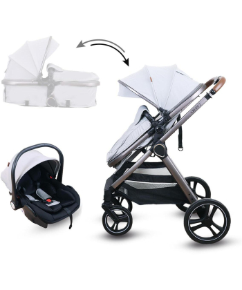 Jungle Cruze 2 Multy kolica za bebe 2 u 1 Grey