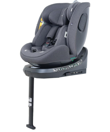 Jungle Jet I-Size Isofix auto sedište za bebe 40-150cm - Black