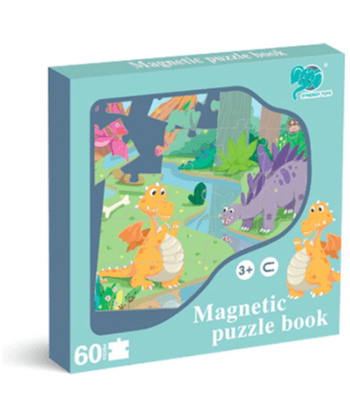 Jungle knjiga magnetnih slagalica Dino 60 delova 20014175