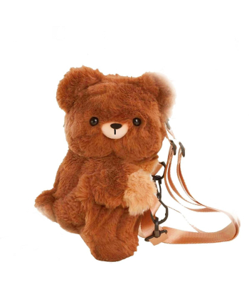 Jungle plišana igračka u obliku torbe braon Meda 32002149