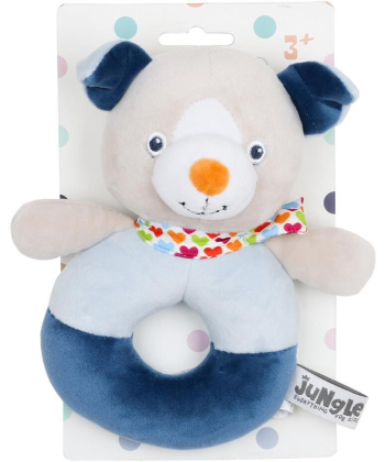 Jungle plišana zvečka za bebe Kuca 31001467