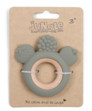Jungle silikonska glodalica Cactus Grey