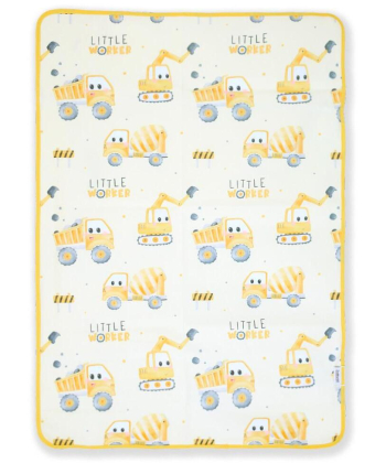 Jungle vodootporna navlaka sa lastišom za dušek 60x120 cm Vozila žuta